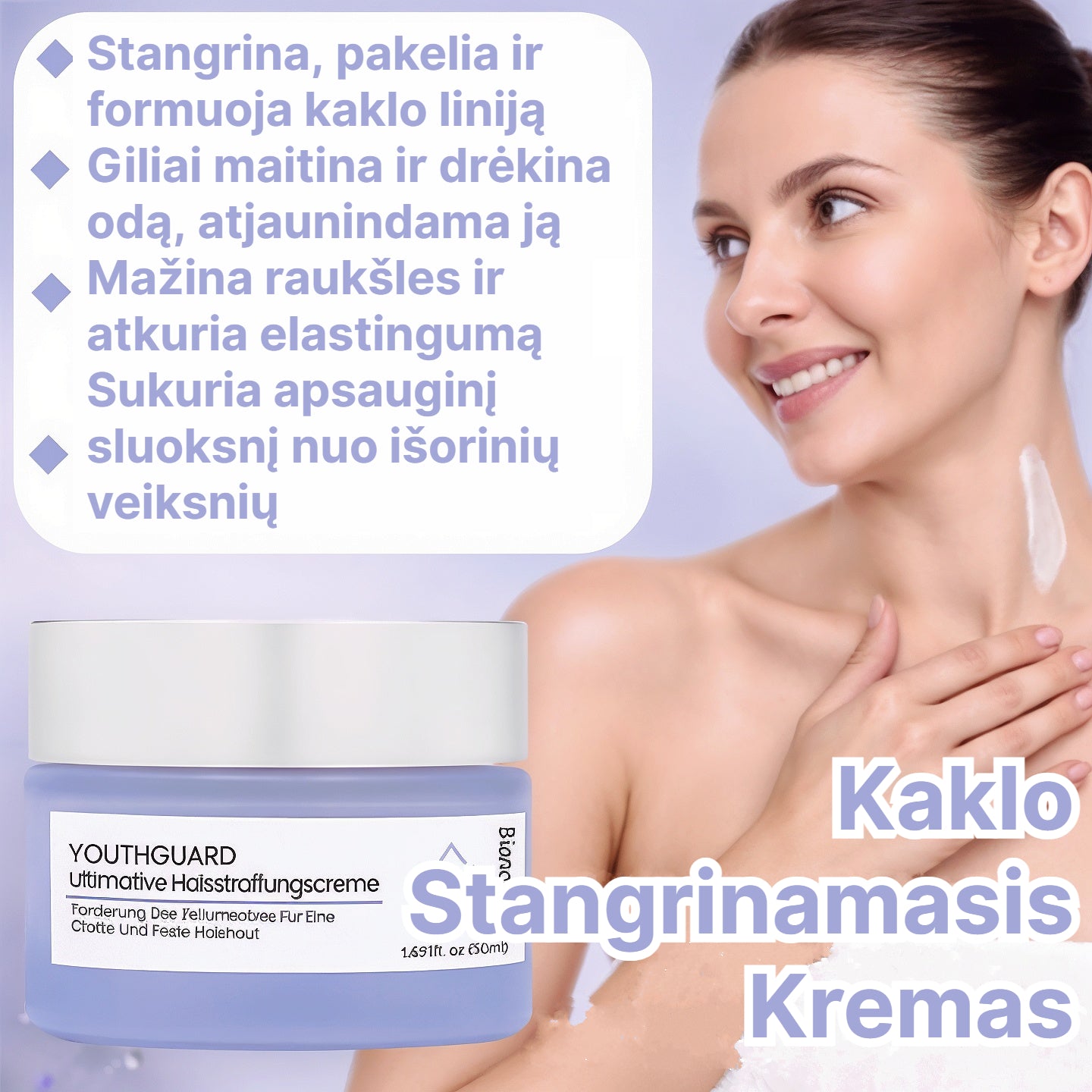 VitaLift - Kaklo Kremas | Stangresnei, lygesnei ir jaunatviškai odai - BaltijosGrozis.com
