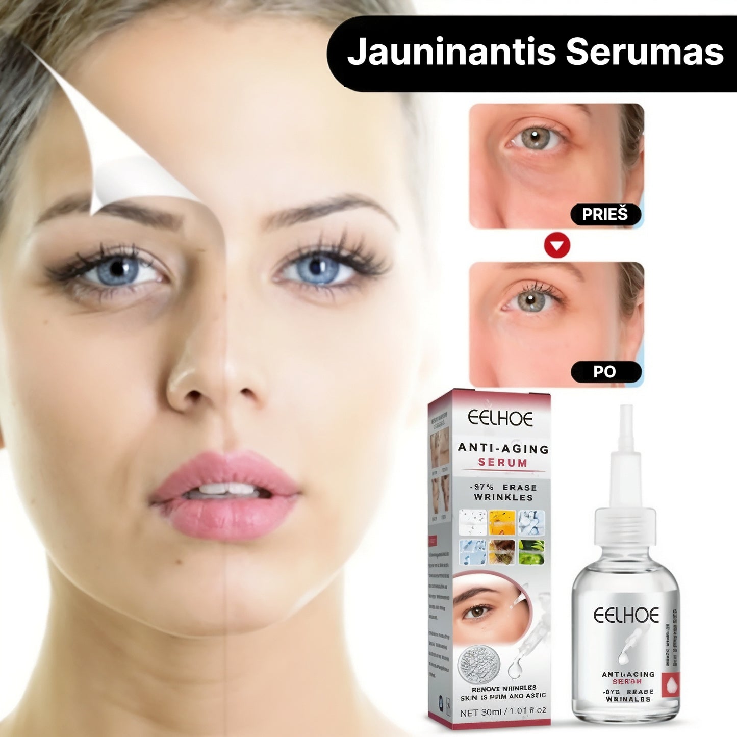 DermaPure – Jauninantis serumas | Suteik jaunystę savo odai - BaltijosGrozis.com