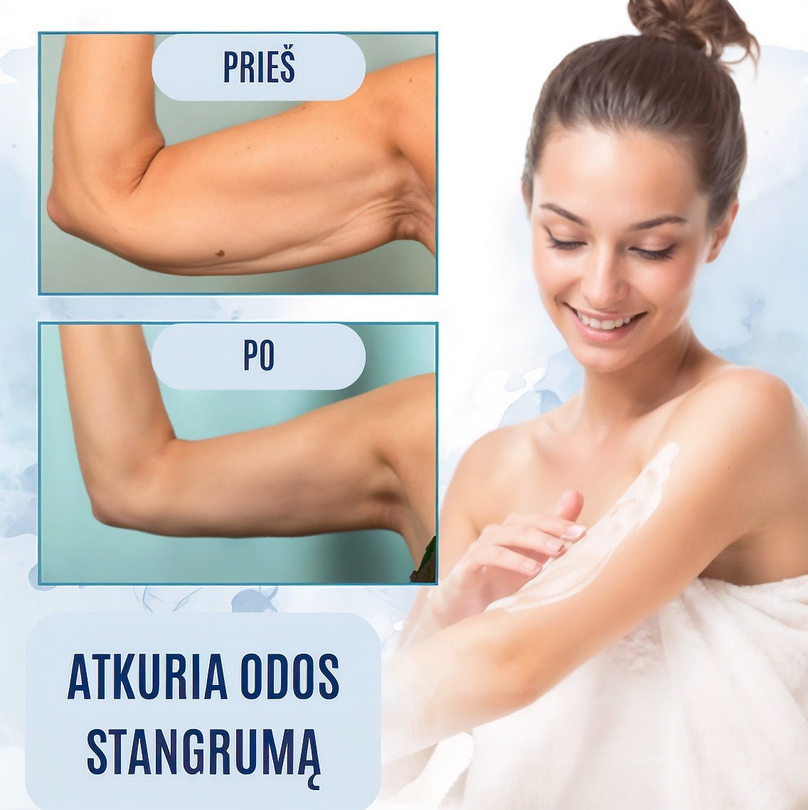 LexLift Odą Stangrinantis Kūno Kremas | Atjaunins Jūsų Odą Akimirksniu - BaltijosGrozis.com
