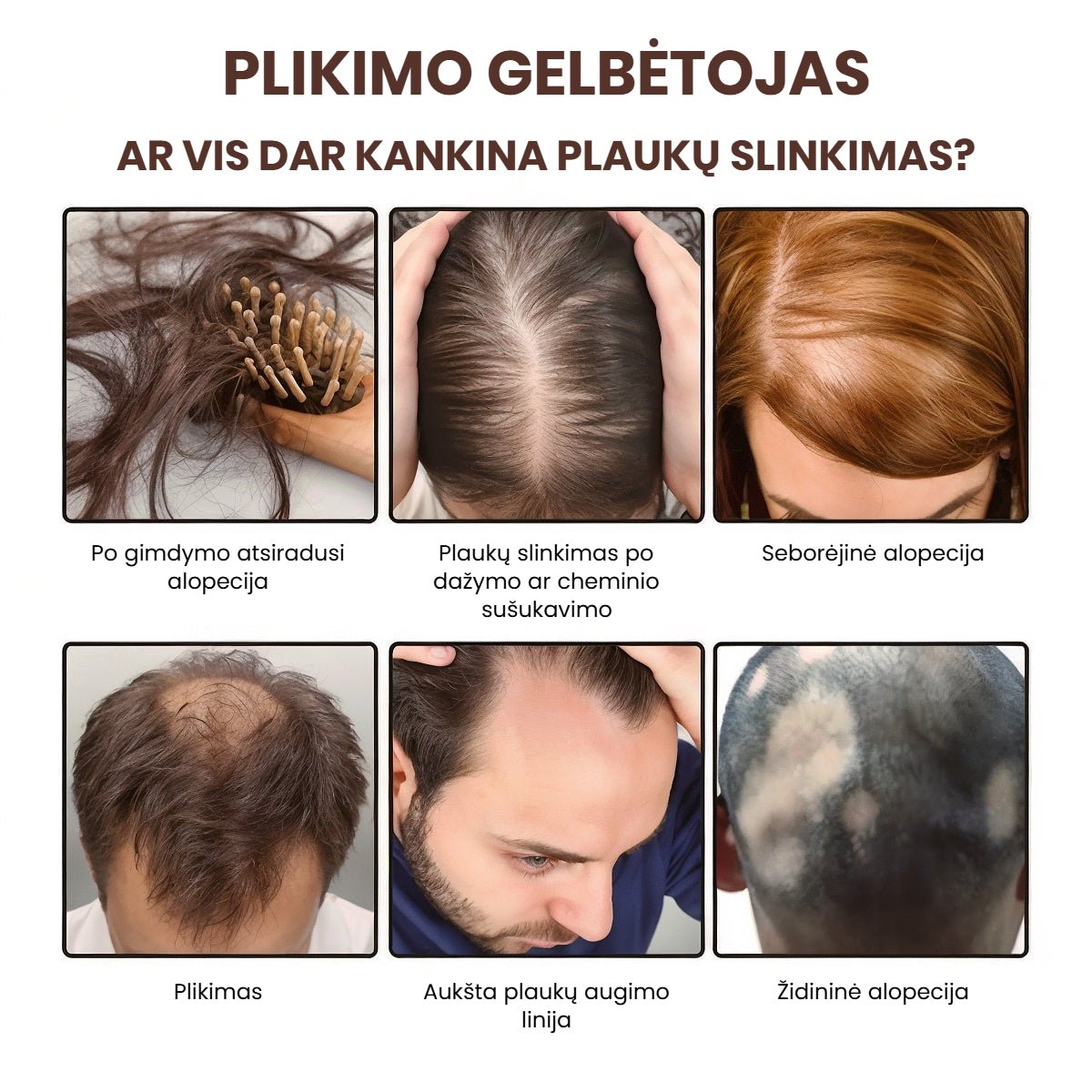 Velisse - Plaukų Priauginimo Serumas | Atsisveikinkite su plikimu - BaltijosGrozis.com