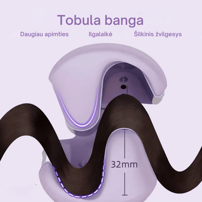 LuxeWave – glotninimo ir garbanojimo profesionalus formavimo įrankis - BaltijosGrozis.com